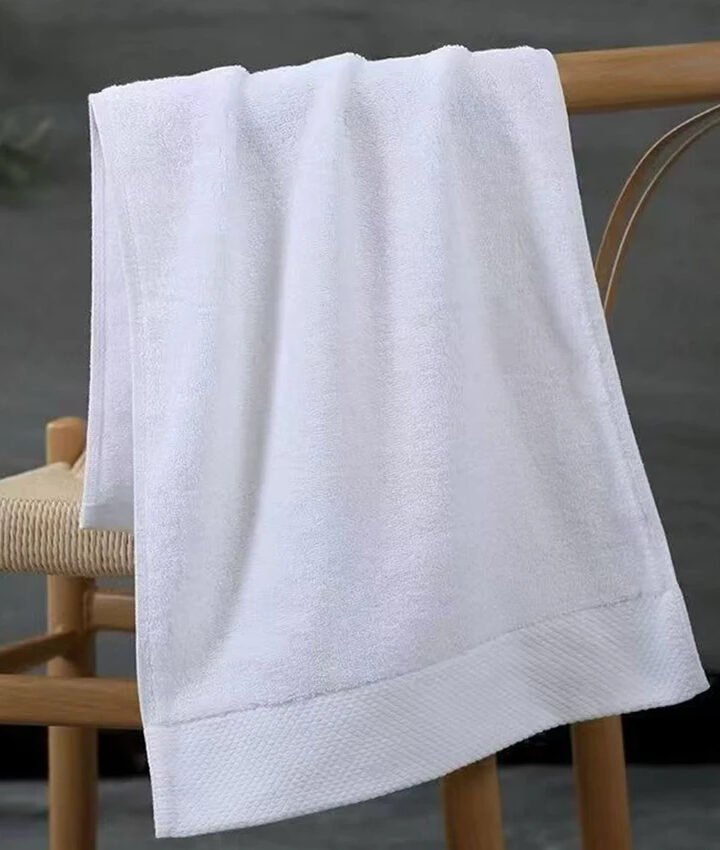 serviettes de bain épaisses 100 % coton 70x140 500Gram Douce et épaisses