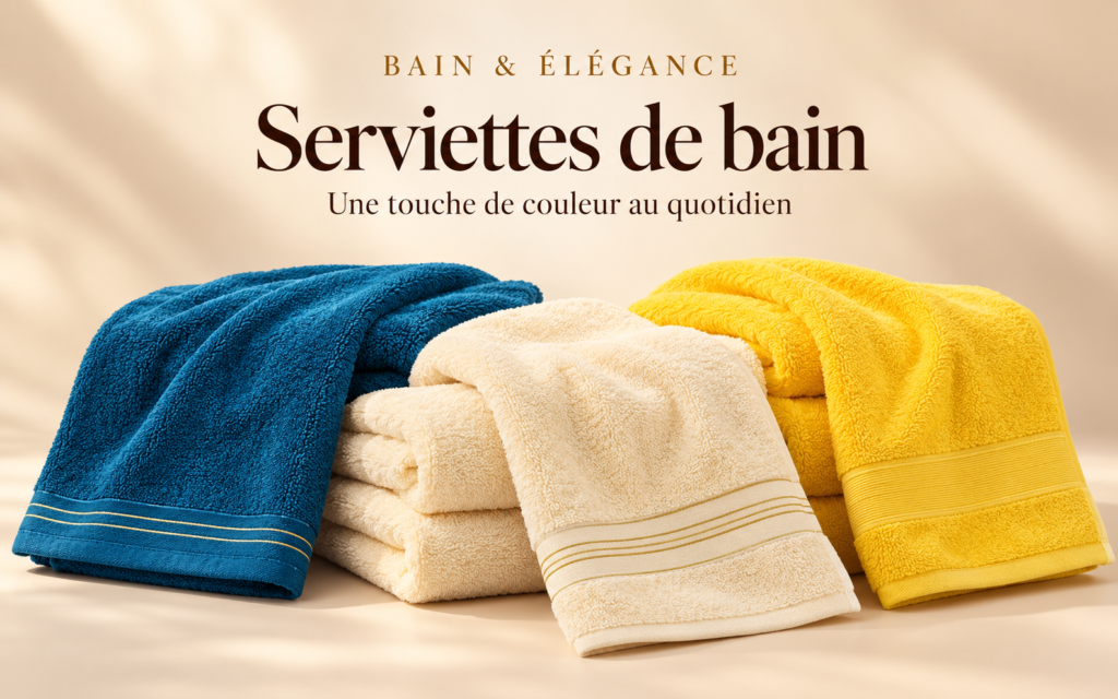 L’art du bain, brodé avec délicatesse